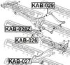 FEBEST KAB-027 Control Arm-/Trailing Arm Bush